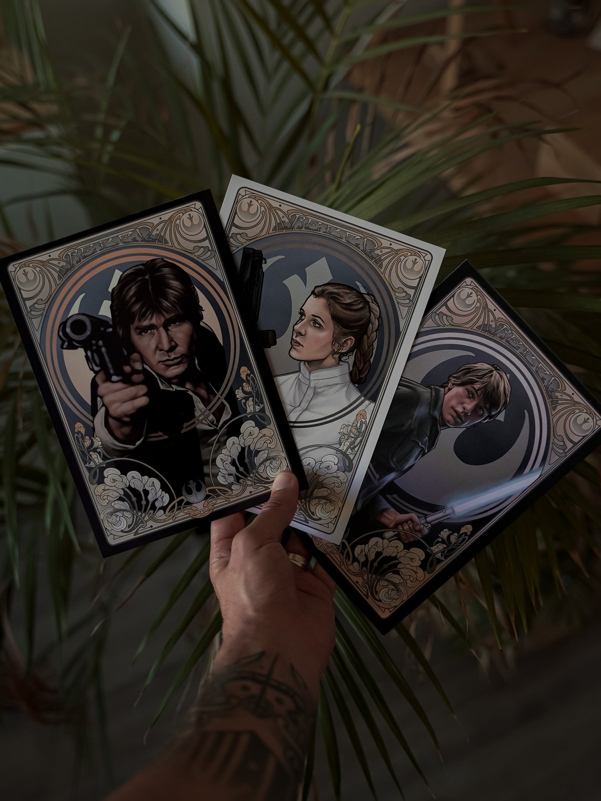 Galaxy Heroes: Luke, Leia & Han Solo